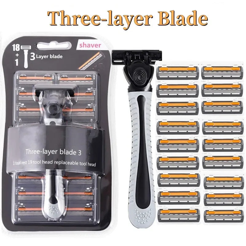 Chitera Precision Shaver Set — Men's Razor & Blade Kit